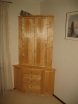 Hoher Eckschrank Birke massiv