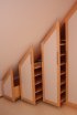 Schrank in Dachschräge, Detail Auszüge Schrank in Dachschräge, Detail Auszüge